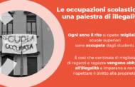 Le occupazioni scolastiche, una palestra di illegalità