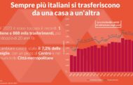 Sempre più famiglie italiane cambiano abitazione